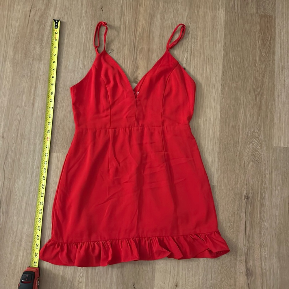Adorable red Superdown mini Dress size L
